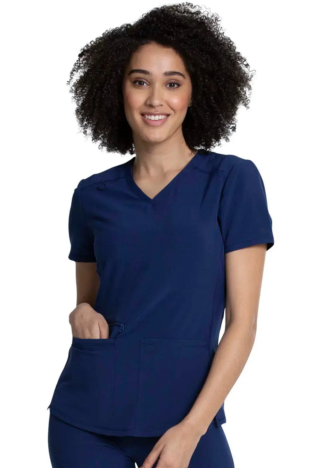 Cherokee Atmos Women'sKnit Inset Scrub Top CK837A Simply Scrubs Australia